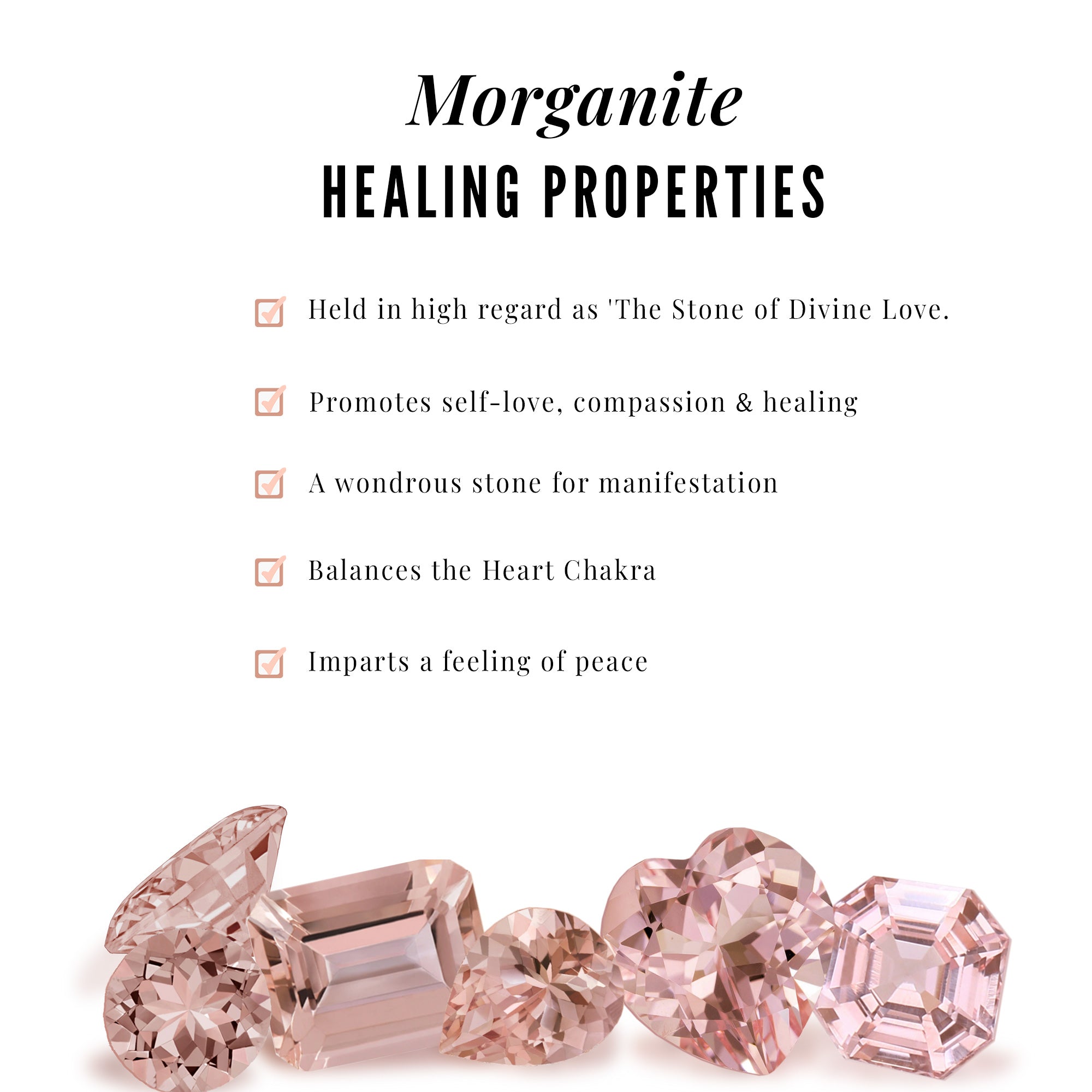 1 Ct Princess Morganite and Diamond Halo Engagement Ring Morganite - ( AAA ) - Quality - Rosec Jewels