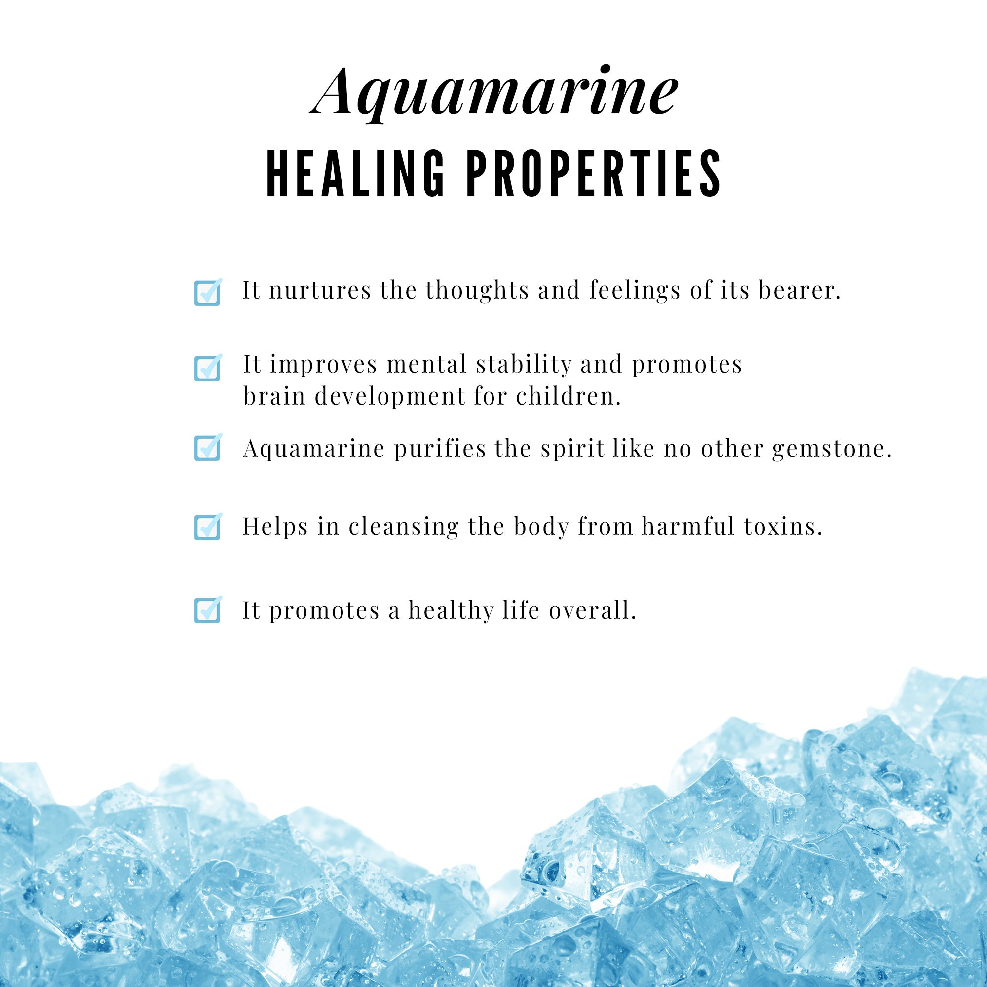 Aquamarine and Diamond Half Eternity Ring in Prong Setting Aquamarine - ( AAA ) - Quality - Rosec Jewels