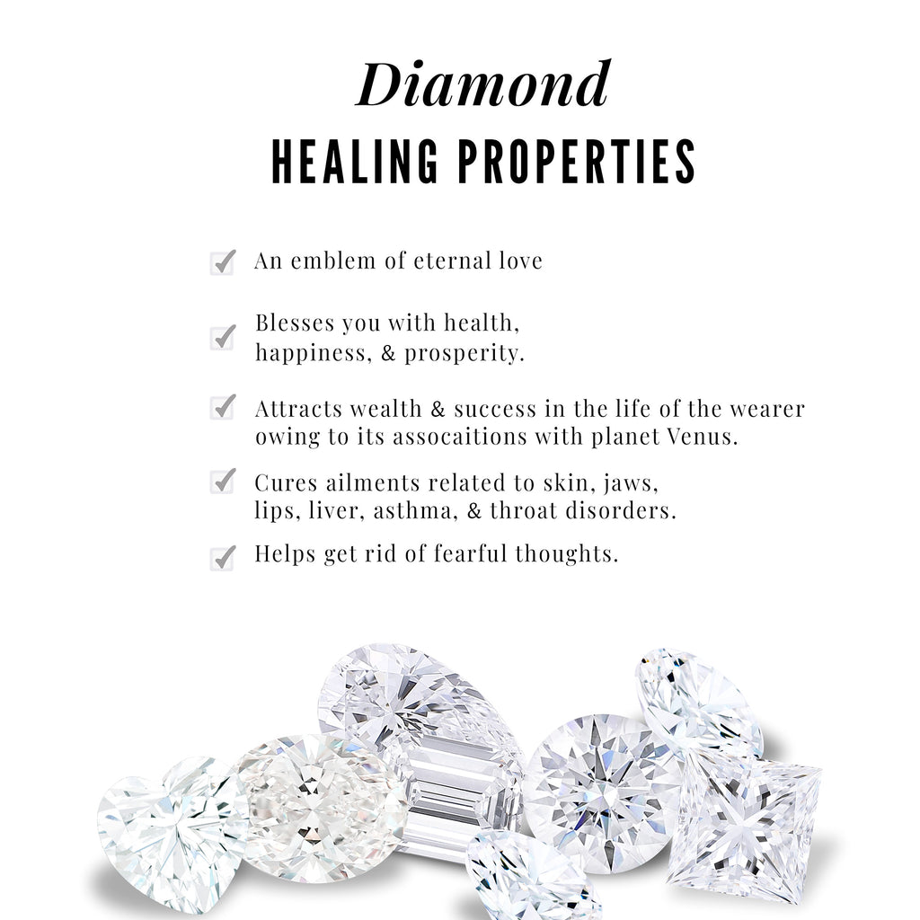 Round Diamond Gold Bar Pendant Earring Set in Bezel Setting Diamond - ( HI-SI ) - Color and Clarity - Rosec Jewels