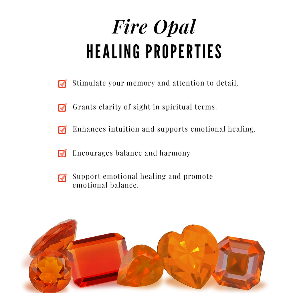 1 CT Real Fire Opal Five Stone Station Chain Bracelet in Bezel Setting Fire Opal - ( AAA ) - Quality - Rosec Jewels