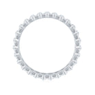 2.75 CT Designer Moissanite Eternity Ring in Prong Setting Moissanite - ( D-VS1 ) - Color and Clarity - Rosec Jewels