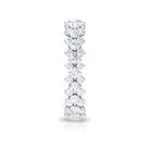 4.5 CT Prong Set Moissanite Full Eternity Band Ring in Gold Moissanite - ( D-VS1 ) - Color and Clarity - Rosec Jewels